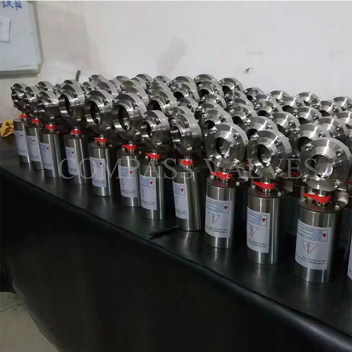 PNEUMATIC BUTTERFLY VALVE